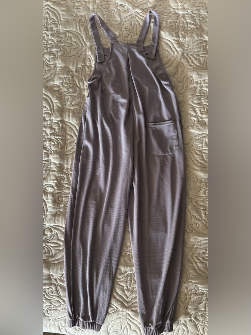 Halara Pockets Waffle Casual Jogger Overalls Size S - NWOT - Picture 7 of 13